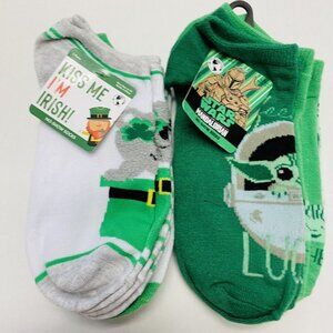 Star Wars Baby Yoda ST. PATRICKS DAY socks 6 Pairs Koalas Irish
